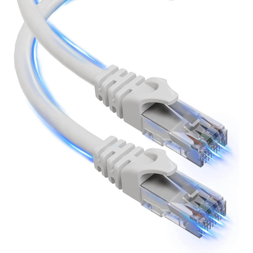 Cat6 Ethernet Cable 20 Ft White 9336866024388
