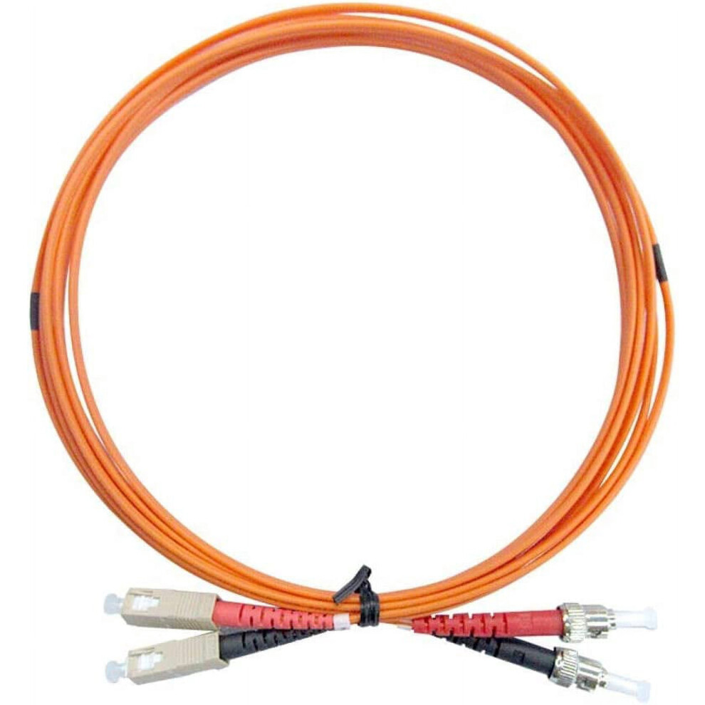 Om1 Multimode Fiber Optic Cable Sc/Upc To St/Upc 3M Duplex 9336866024609