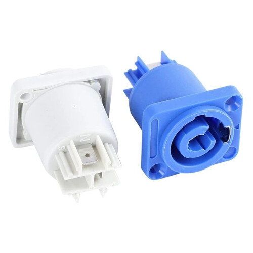 10PCS NAC3MPA-1 NAC3MPB-1 Power Speaker Panel Socket  Power 20A Stage LED Lighting Audio 3-Pin Socket,Input