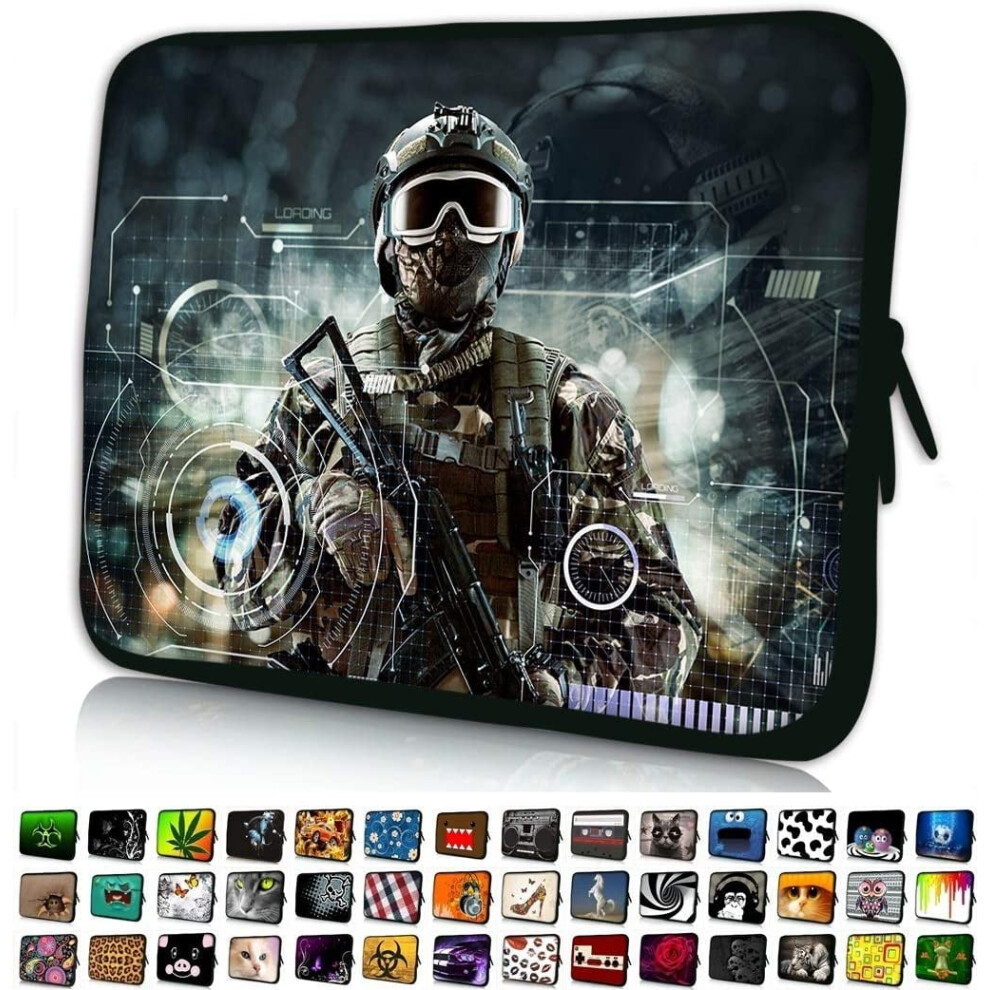 Laptop Case Bag 13.3-Inch Water-Resistant Neoprene 917087791656