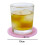 Sous-verre de bureau Poaug en silicone isolant rose 4