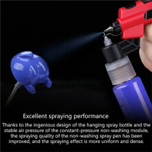 Waterdichte Airbrush met Markerhouder voor Het Schilderen van Schaalmodellen, Snelle Kleurwisseling, Hobbygereedschap voor Doe-Het-Zelfprojecten