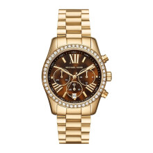 Michael Kors MK7276 Lexington Chronograph Brown Ladies Watch