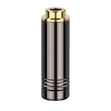 Connettore Femmina Jack Audio Stereo Bilanciato per Auricolari 4.4Mm Connettore per Cavo Adattatore nel Metallo un 5 Poli per Cuffie Nero
