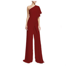 One-Shoulder Jumpsuit for Women Evening Party Plus Size