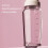 Quadratische Glasmilchflasche mit Silikon-Spenderverschluss, 1 l 4