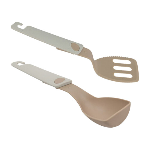 Ensemble de couverts de camping Giyblacko, ustensiles pliables et réutilisables 1