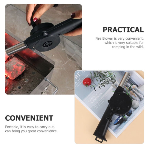 Manual Blower for BBQ Grill Combustion 3 pcs 2