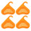 Ensemble de 4 paniers d'égouttage en forme de cygne Joernso 2