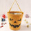 Εκπτώσεις! Giyblacko Halloween Trick or Bag Κολοκύθα Καμβάς με Γλυκά, Πολυχρηστικός Φορητός 1