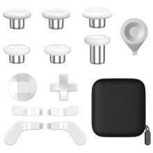 Metalen Duimknoppen Joystickdop voor One Elite Series 2 Controller 6 Swap Stick 4 Paddles en D-Pads Accessoires(B)