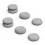 6pcs Thumb Stick Grip Caps Non-Slip Handle Rocker Button Cap for  One Game Controller Accessories Gray 1