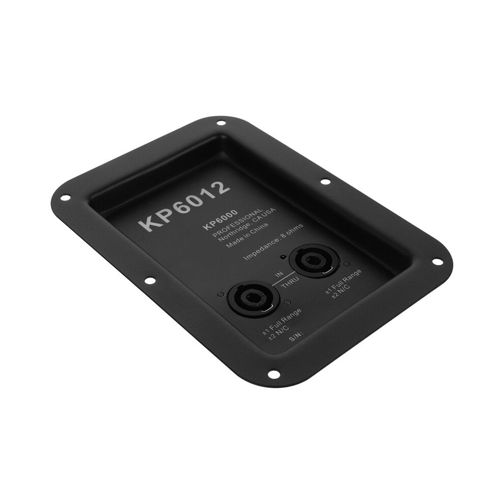 Speaker Terminal Connector Wire Cup Connector Terminal Loudspeaker Wall Plate Male Iron Junction Box Metal Speaker Part 4713657365168