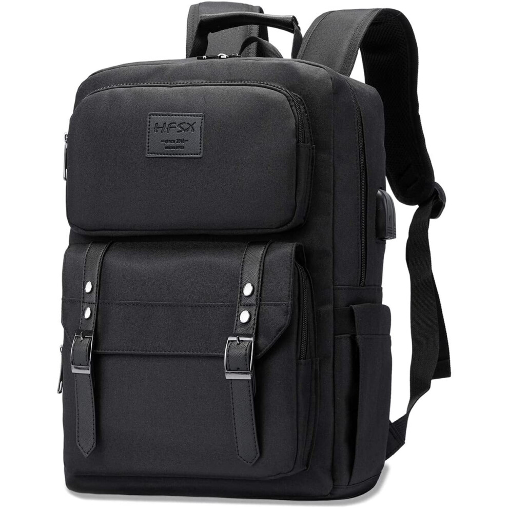 Laptop Backpack Vintage Style Unisex 15.6 Inch 917087799218
