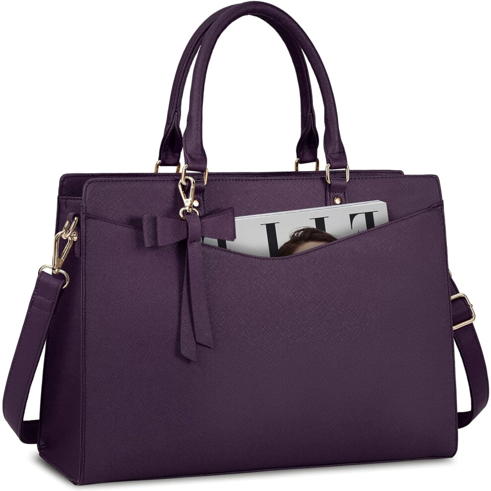Women's Pu Leather Laptop Bag 15.6 Inch 917087799416