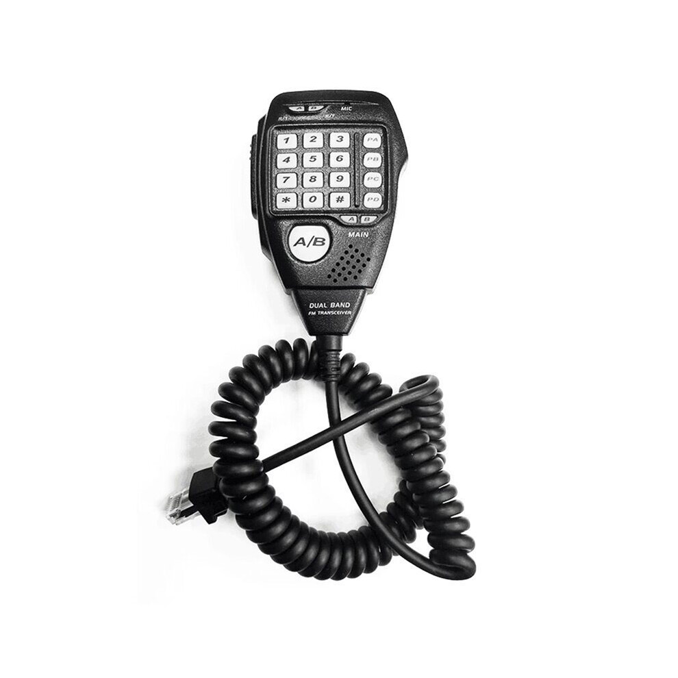 Photos - Radio / Clock Walkie Talkie PTT Mic Speaker Hand Microphone AT-588UV AT-778UV Band FM Transceiver Car Mobile Radio Talk Microphone