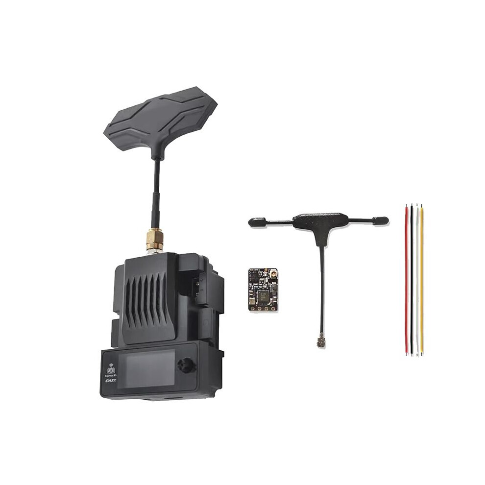 For Aeris Link Rx Tx 1W Receiver+Transmitter Kit With Oled Display For Rc Airplane Fpv Drone Elrs 2.4Ghz 4713943035454