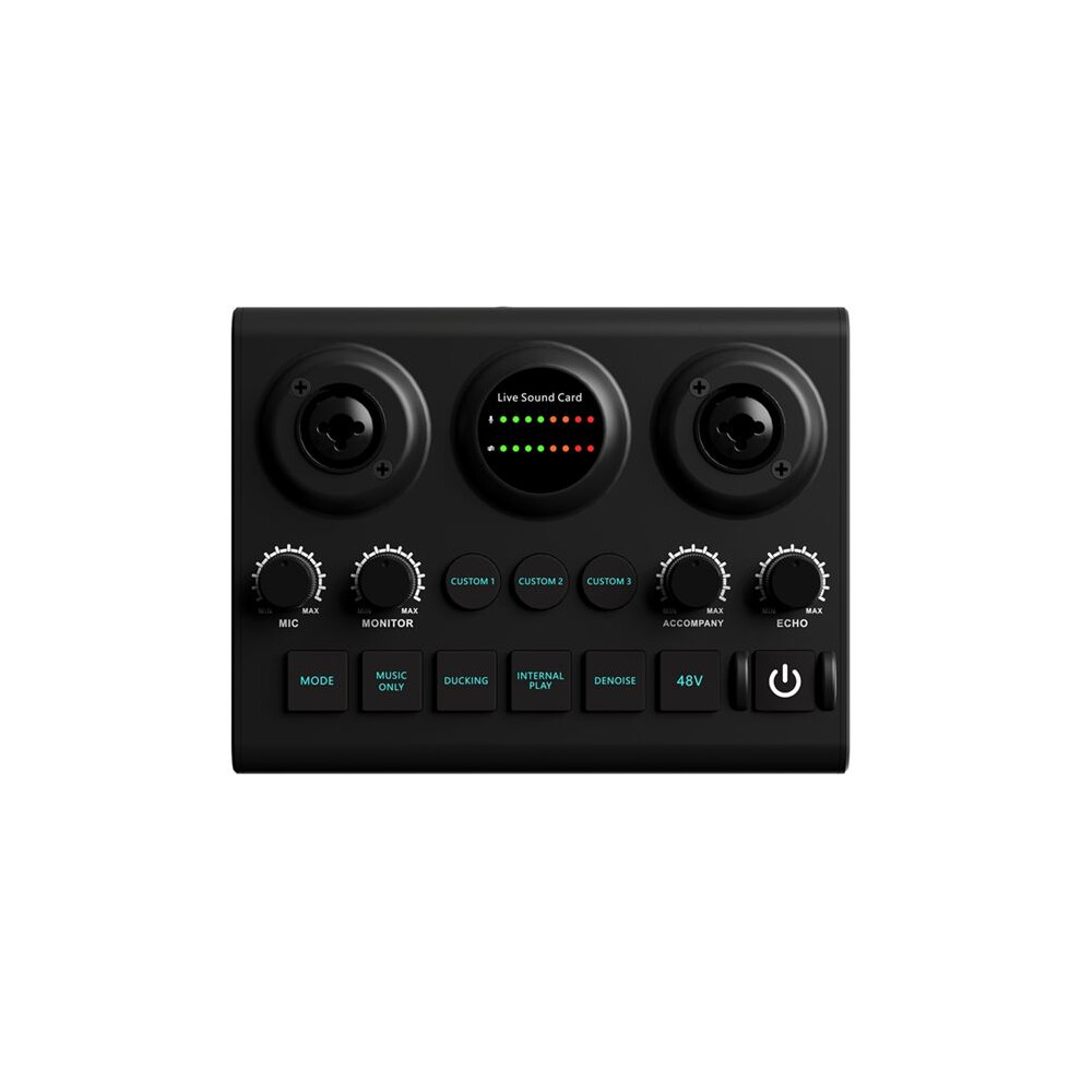 Microphone Sound Card Live Sound Card Singing Performance Sound Card For Microphones And Musical Instruments 4711219142820