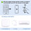 Remote Control Page Turner Ring for  Paperwhite Oasis,  E-Reader Controller,Camera Shutter D07 Pro 4