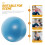 Exercise Ball for Yoga Pilates Core Fitness 65cm 4
