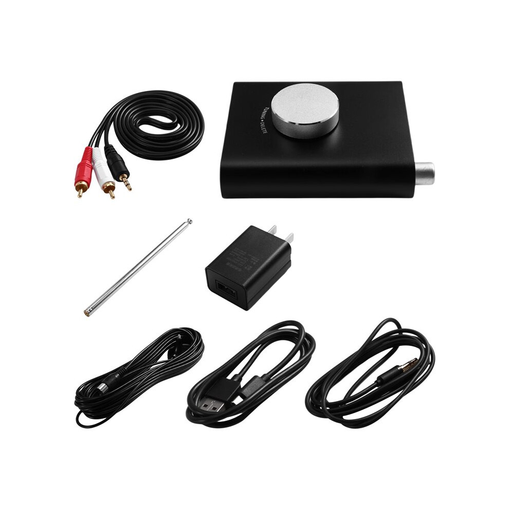 Tef6686 Chip High Sensitivity Hifi Fever Digital Radio Receiver Fm Stereo Broadcast Radio Us Plug Black 4713984105291