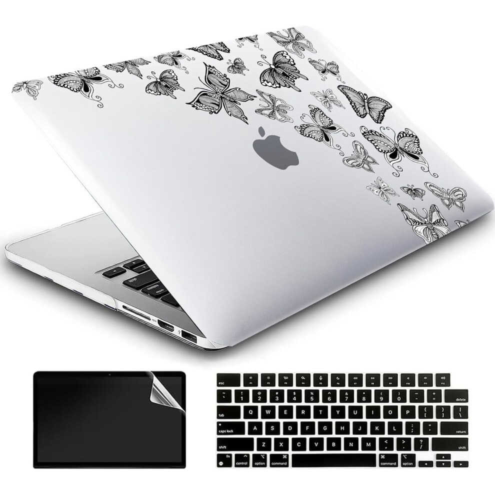 Macbook Air 15-Inch Hard Shell Case With Keyboard And 917087804677