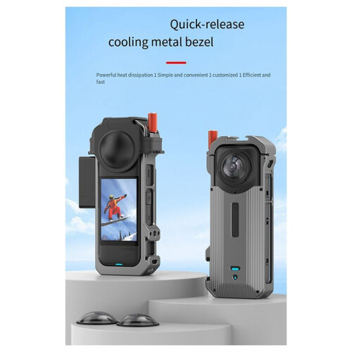 For  X4 Shockproof Protective Rabbit Cage Expansion Case for  X4 Metal Frame Accessories 2