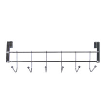 Metal Over-Cabinet Door Hook 6-Prong Towel Hanger
