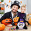 Halloween slikpose jute græskar design 10 stk 7