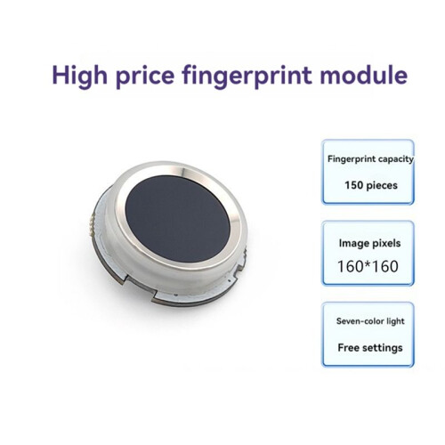 R502S Fingerprint Module Capacitive Fingerprint Module Sensor Scanner Fingerprint Recognition Module with RGB Light 1