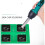 SMD BGA Chip Single-Sided Superficies Mount Soldering Practice Teaching Training DIY Circuit Board Kit 5