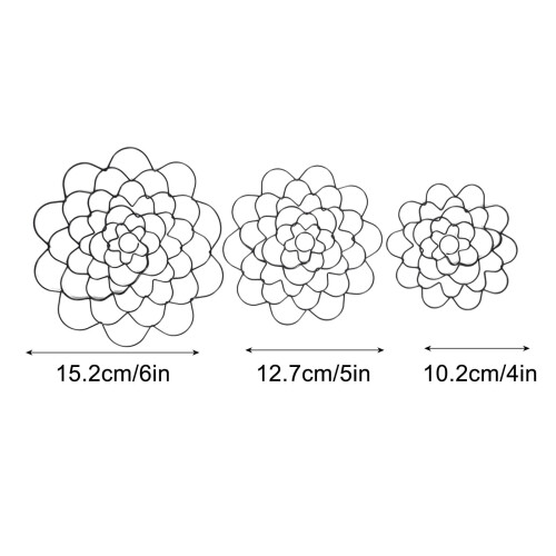 Fankiway Iron Flower Arrangement Stand Home Tool 2