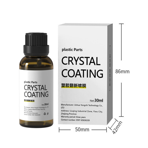 Giyblacko plastic parts refurbish agent 30ml 2