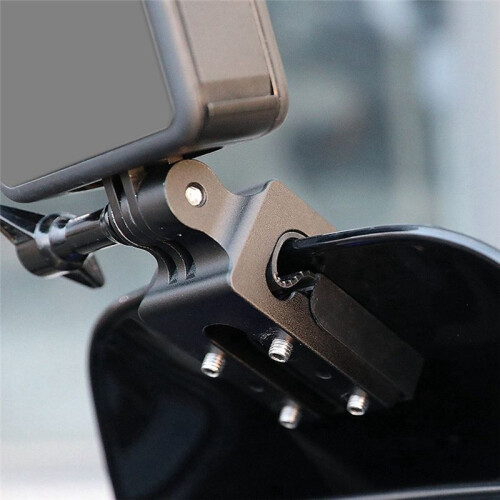 Supporto per Parabrezza per Moto per  Hero 12 e Versioni Successive, Accessori In Alluminio 2