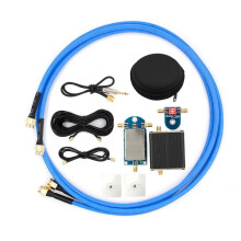 50K-500MHz Allband Actieve Kleine Magnetische Loop Antenne Versterker  AM FM VHF UHF SDR Ontvanger Radio