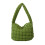 Bolsa feminina plissada e acolchoada de grande capacidade. 2