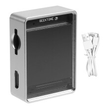 Amplificador de Espectro Musical de Controle de Voz Estéreo LCD de 1,3 Polegadas, Indicador de Nível de Áudio, Analisador de Ritmo, Medidor VU