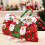 Large Christmas gift bags oversized Santa storage 6 pcs 7