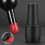 Ensemble couvercle et bouchon en silicone pour bouteille de vin 7