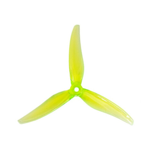 4 Peças 5131.0 5 Polegadas 3-Blade Propeller para RC Drone FPV Racing Compatível com 2207 2306 Motors Cinza 2