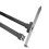 USB3.1 Baffle Cable 19PIN/TYPE-E to TYPE-C Front C  Chassis PCI Bit 10Gbps Short Flat Cable 30cm 1