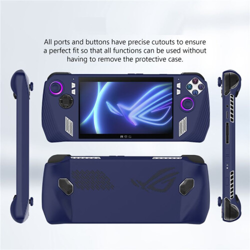 For  Ally Handheld Game Console All-Inclusive Silicone Protective Case Handheld Anti-Drop Protective Case, 2
