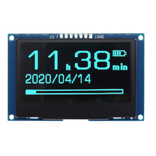 2.42Inch OLED Display Module 128x64, SSD1309 SPI I2C Serial Interface, High Definition LCD Screen