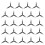 24 Peças 51466 V2 FPV Hélice 5 Polegadas 3 Lâminas Hélice Drones Hélice para FPV RC Racing Drone Cinza 1