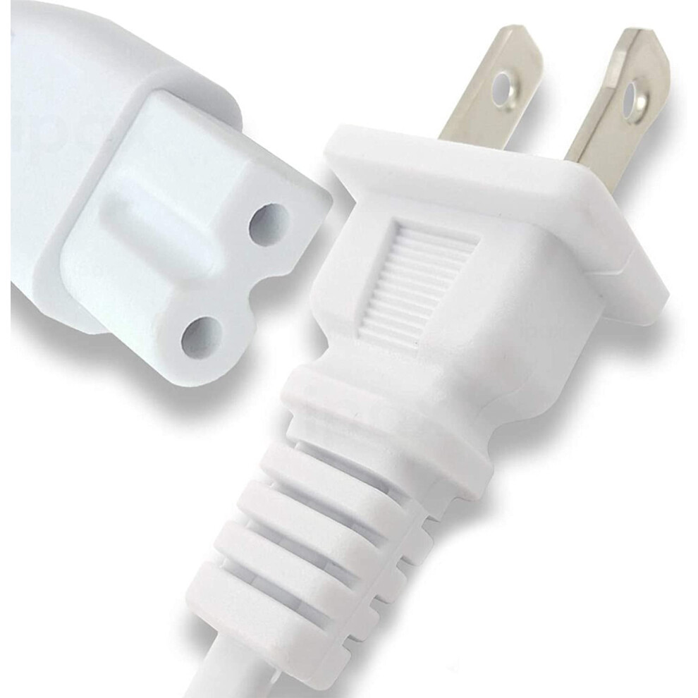Copper Ac Power Cord 10 Feet White 9336866014228