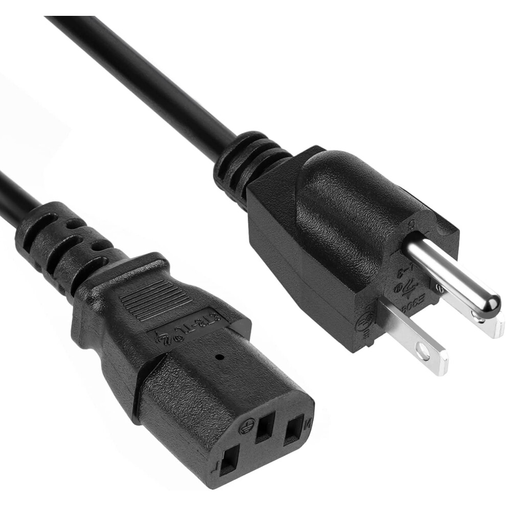 Power Cord For Dynex And Panasonic Tvs 10 Ft 9336866014327