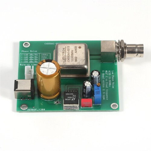 10MHz Audio External Clock Source Module Professional Audio Clock Constant Temperature Low Phase Noise Clock 2