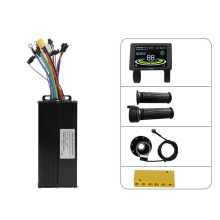 Li-Ion Power Boost Conversion Kit H-100 Color Meter with 40A Controller and 20X Handlebar Boost Kit Junction Box