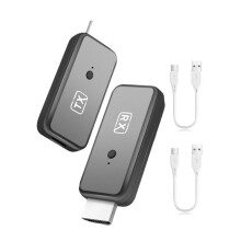 Wireless -Compatible Transmitter Receiver Adapter for Video and Audio Streaming to Monitor From TV Box/PC/Laptop
