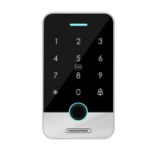 Tuya APP Fingerprint RFID Access Control Keypad Touch IP65 Waterproof 13.56MHz Door Opener(S300A)